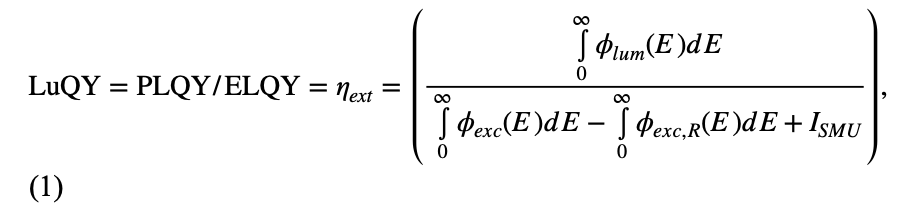 Image displaying the mathematical formula to calculate absolute pl and el